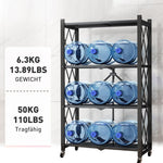 Load image into Gallery viewer, Étagère Rangement Pliante 4 Étagères - PROMO DÉSTOCKAGE (stock limité)