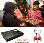 Load image into Gallery viewer, Coffret premium - Set de 24 couverts durables, résistants à la rouille (Dernières pièces restantes - Stock très limité)