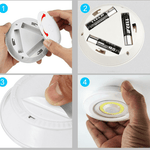 Load image into Gallery viewer, Lumière Led sans fil à télécommande - 1 acheté, 2 offerts (EN PROMOTION - Stock presqu'épuisé)