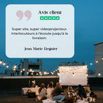 Load image into Gallery viewer, Projecteur Portable Sans Fil - Image HD nette, Écran géant 130 pouce, NetFlix, Gaming (EN PROMOTION - Stock très limité)