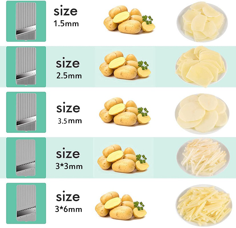 Trancheuse Légumes, pomme - Tout en 1  (MÉGA PROMO DE FIN D'ANNÉE - Stock très limité)