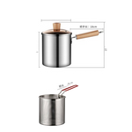 Load image into Gallery viewer, Friteuse en Acier Inoxydable avec Poignée Anti-Brûlure – Idéale pour Frites, Poulets, Nuggets, et plus ! (EN PROMOTION - Stock très limité)
