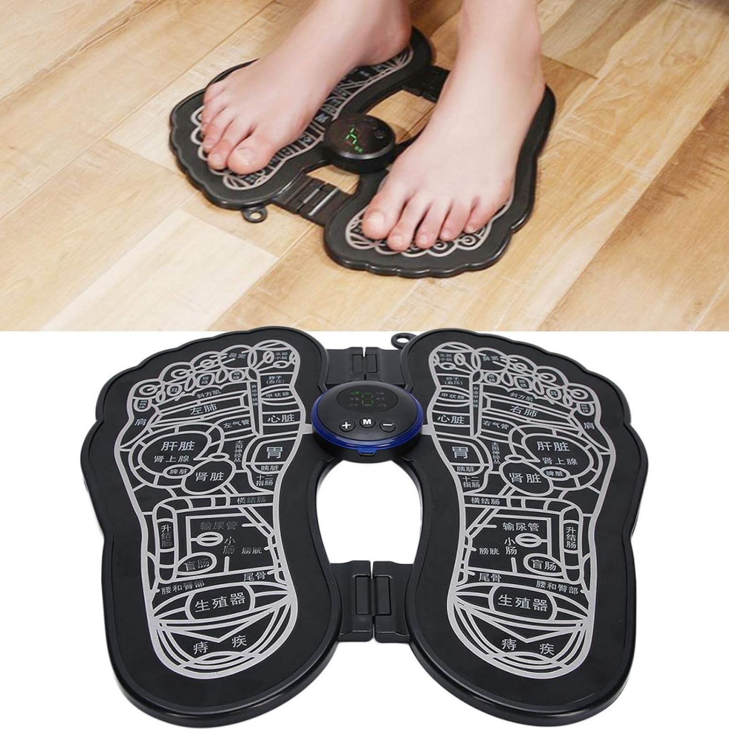 Tapis de massage des pieds - Thérapie par impulsions, détend, réduit les douleurs et la fatigue. (EN PROMOTION - Stock très limité)