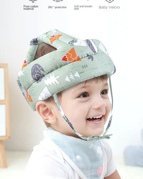 Casque protection pour enfants - Protection contre les chutes MÉGA PROMO DE FIN D'ANNÉE - Stock très limité) SN