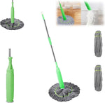 Load image into Gallery viewer, Balai rotatif 2 en 1 à 360 degrés en microfibre hautement absorbante (EN PROMOTION - Stock très limité)
