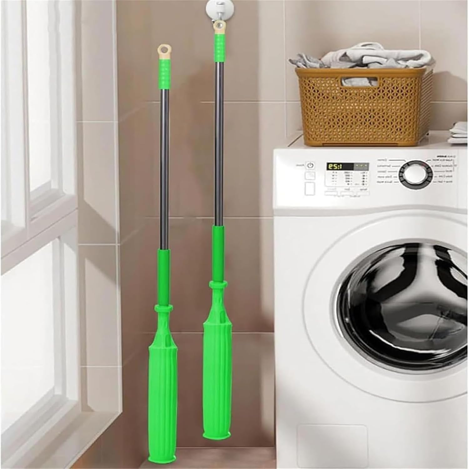 Balai rotatif 2 en 1 à 360 degrés en microfibre hautement absorbante (EN PROMOTION - Stock très limité)