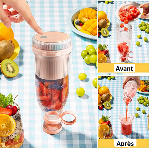 Blender sans fil - 50% de réduction + Livraison GRATUITE (Stock très limité)