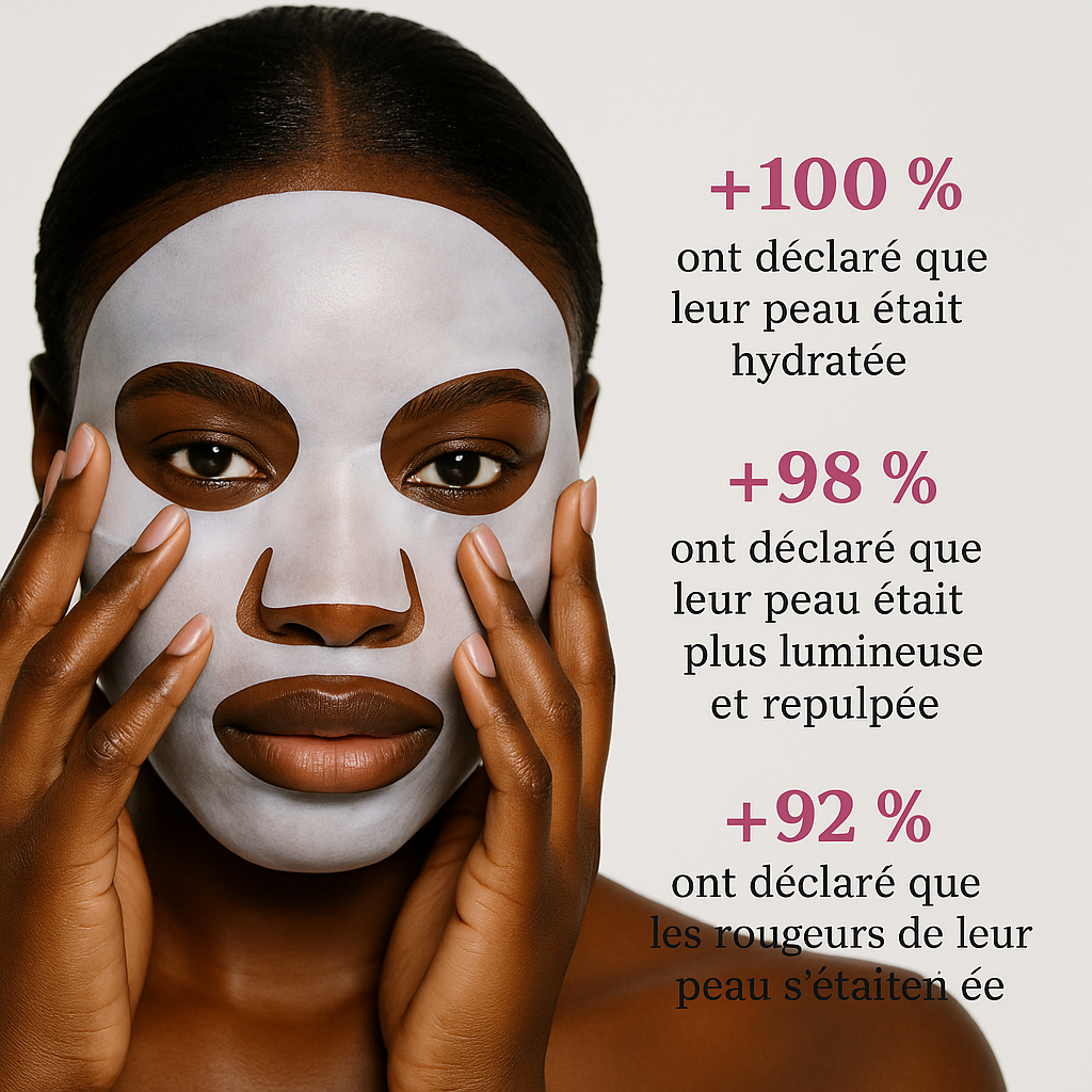 Masque au collagène - Anti taches, bouton, visage gras (PROMO FÊTE DES MÈRES  - Stock presqu'épuisé)