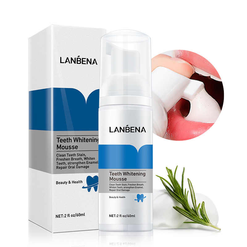 LANBENA-Mousse de blanchiment des dents  (EN PROMOTION - Stock très limité)