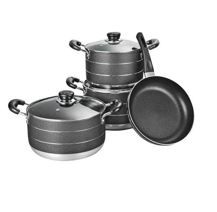 Lot de casseroles, poeles anti adhésives, multifonction, cuisson rapide (PROMOTION SPÉCIALE RAMADAN)