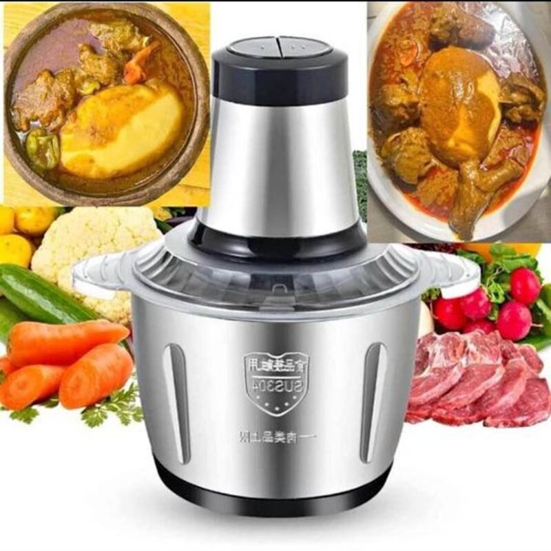 Mixeur Foutou - Mixez manioc, banane, graine , viande rapidement (PROMO DESTOCKAGE - Stock presqu'épuisé)