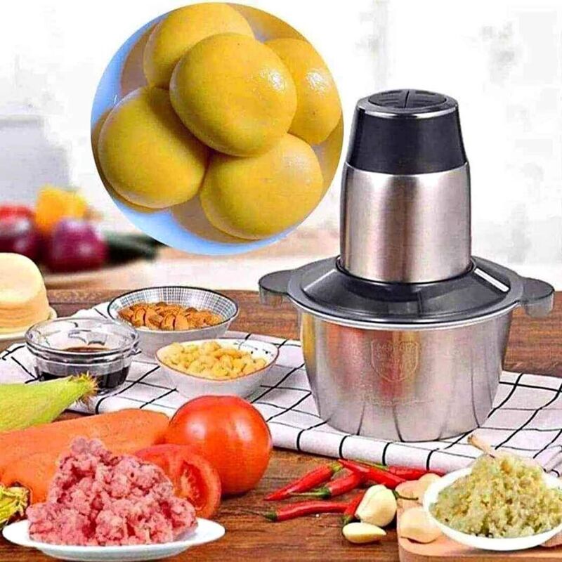 Mixeur Foutou - Mixez manioc, banane, graine , viande rapidement (PROMO DESTOCKAGE - Stock presqu'épuisé)