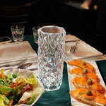 Load image into Gallery viewer, Lampe de table en cristal de diamant  - économisez sur vos factures de courant (EN PROMOTION - Stock très limité)
