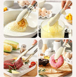 Load image into Gallery viewer, Pince en acier inoxydable résistante à la chaleur : idéale pour griller et cuisiner (EN PROMOTION - Stock très limité)
