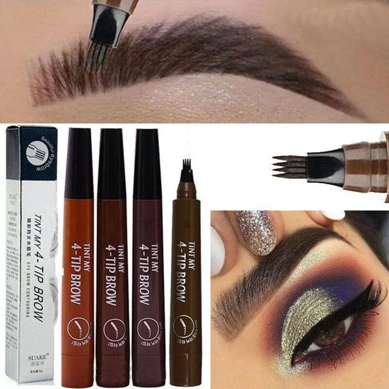 Stylo à sourcil - dessine sourcil, cheveux - Waterproof (EN PROMOTION - Stock très limité)