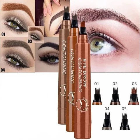 Stylo à sourcil - dessine sourcil, cheveux - Waterproof (EN PROMOTION - Stock très limité)
