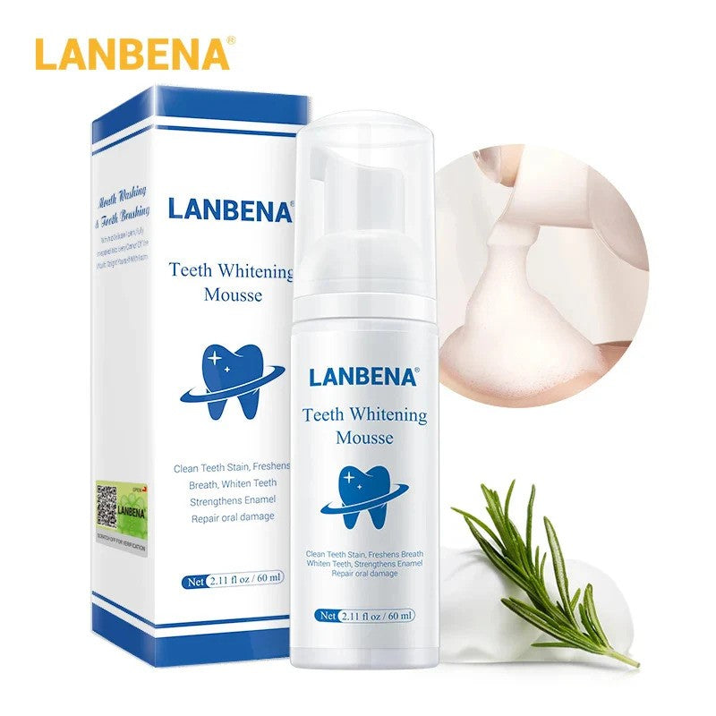 LANBENA-Mousse de blanchiment des dents  (EN PROMOTION - Stock très limité)
