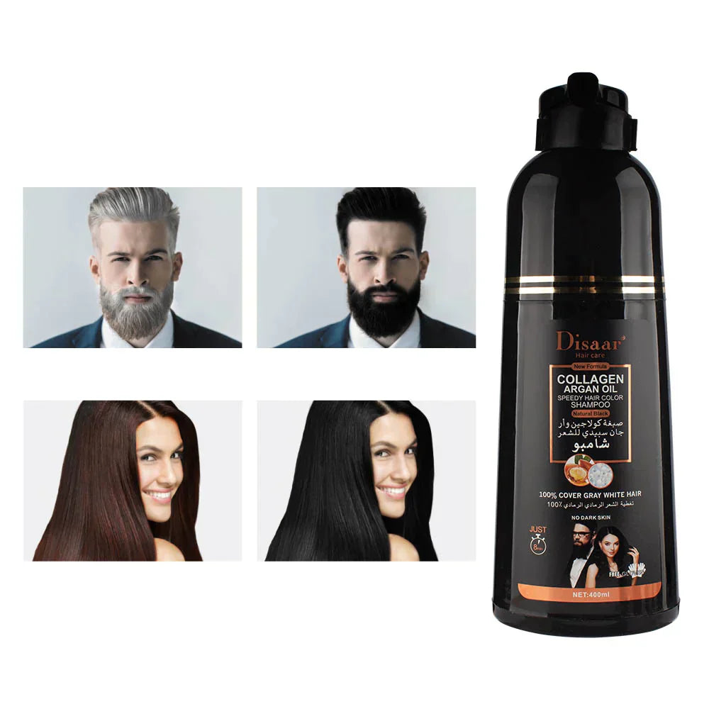 Shampooing coloration rapide non agressif (PROMO FÊTE DES MÈRES - Stock presqu'épuisé)