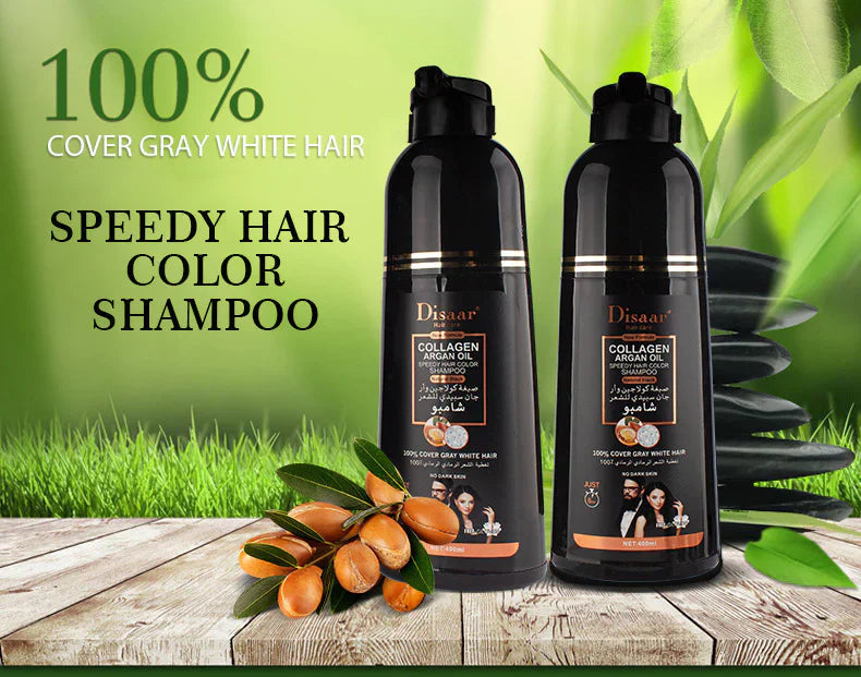 Shampooing coloration rapide non agressif (PROMO FÊTE DES MÈRES - Stock presqu'épuisé)