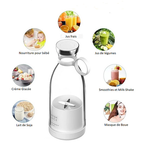 Blender sans fil - 50% de réduction + Livraison GRATUITE (Stock très limité)